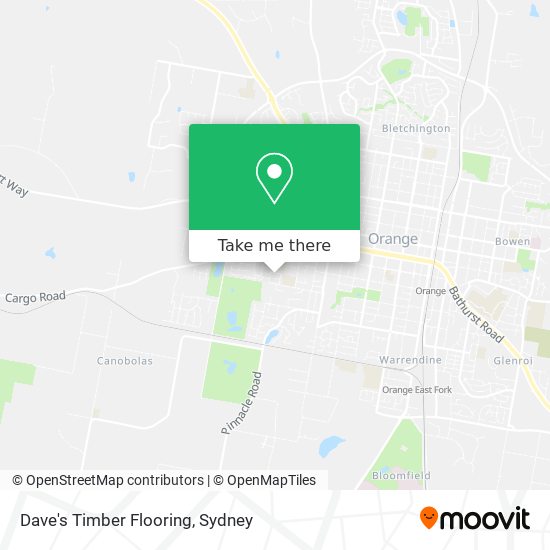 Mapa Dave's Timber Flooring