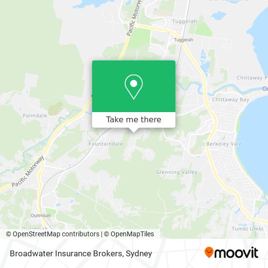 Broadwater Insurance Brokers map