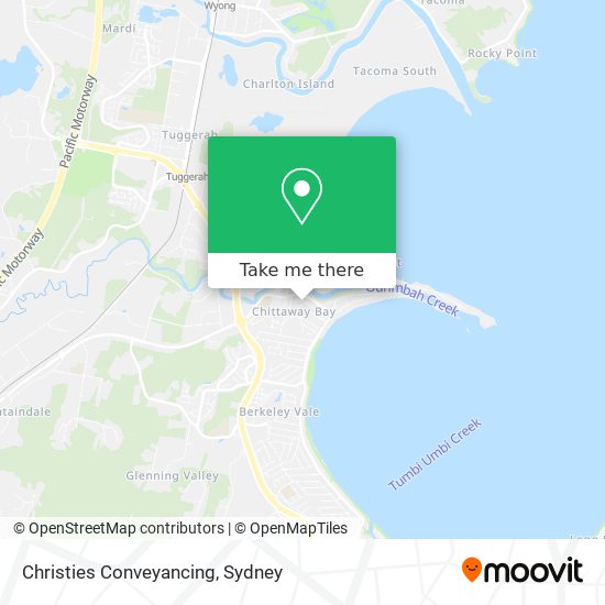 Christies Conveyancing map