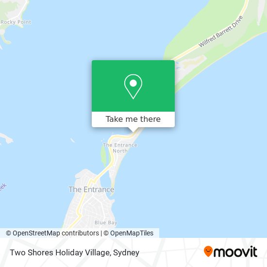 Two Shores Holiday Village map