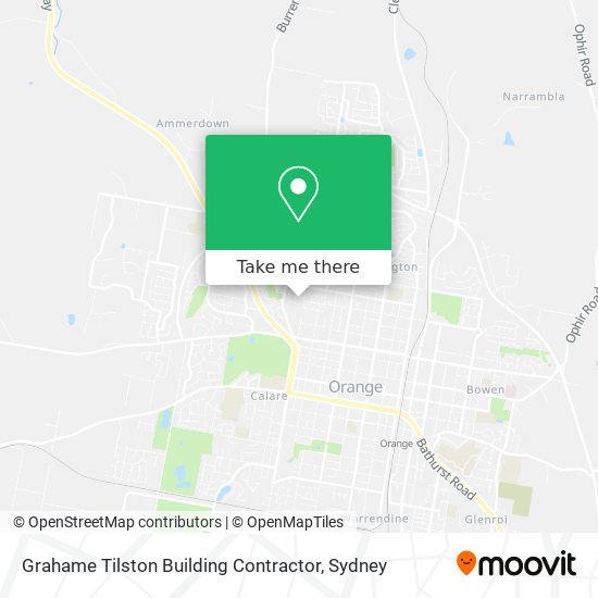 Mapa Grahame Tilston Building Contractor