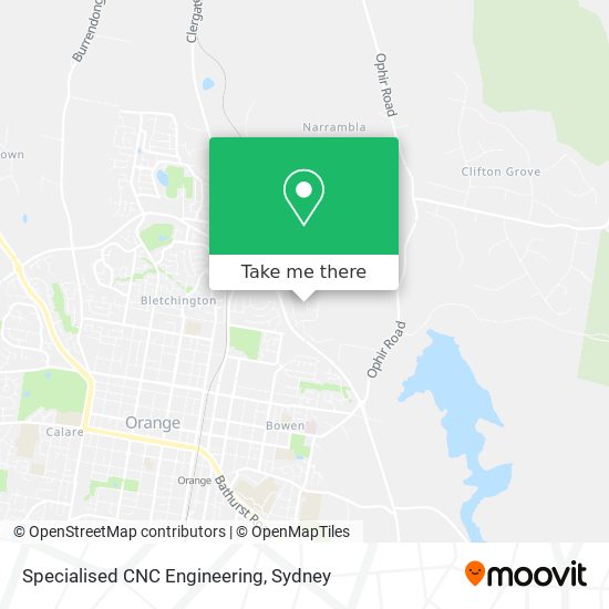 Specialised CNC Engineering map