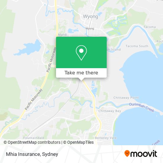 Mhia Insurance map