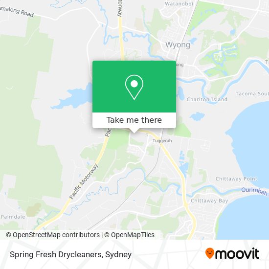 Spring Fresh Drycleaners map