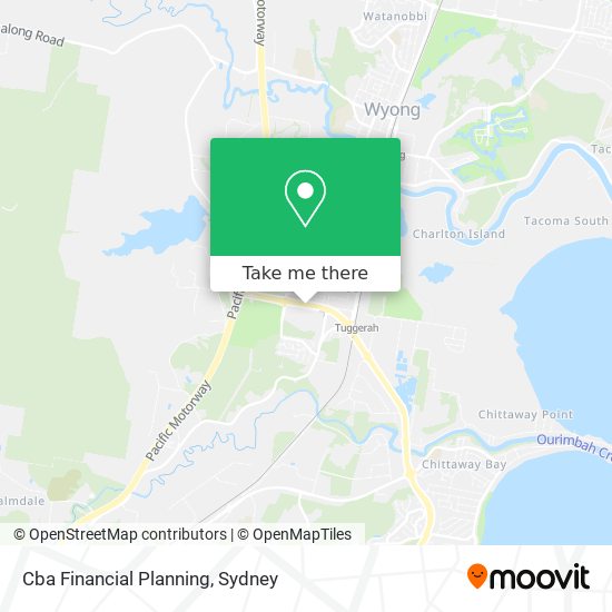 Cba Financial Planning map