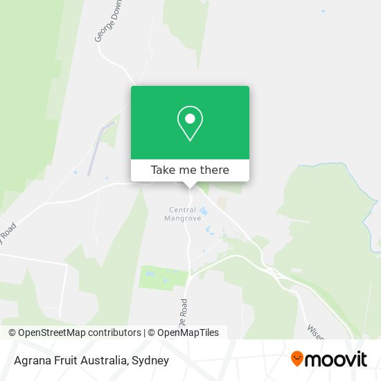 Agrana Fruit Australia map