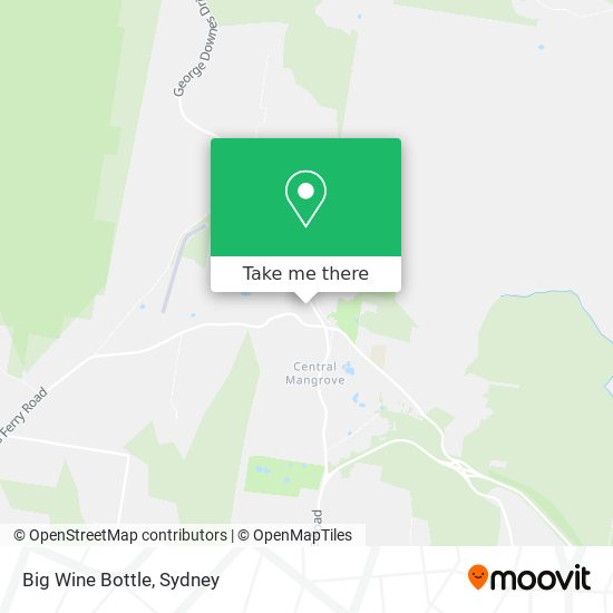 Big Wine Bottle map