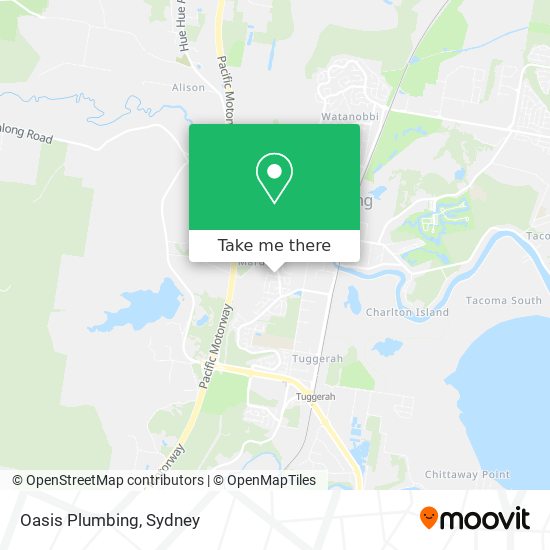 Mapa Oasis Plumbing