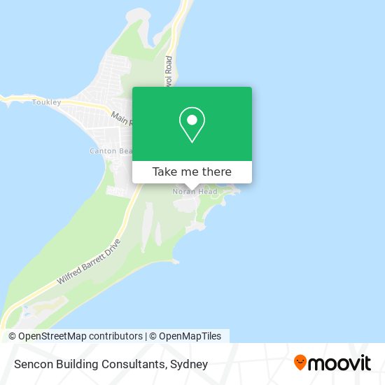 Sencon Building Consultants map