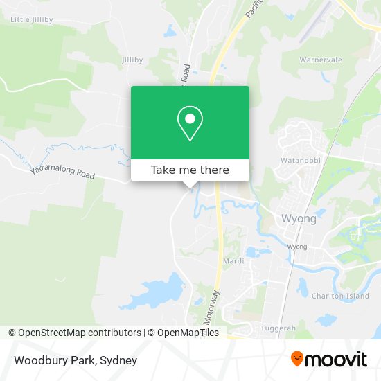 Woodbury Park map