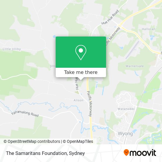 Mapa The Samaritans Foundation