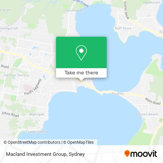 Macland Investment Group map