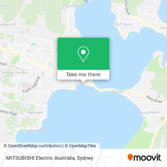 MITSUBISHI Electric Australia map