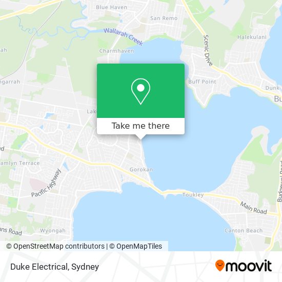 Duke Electrical map