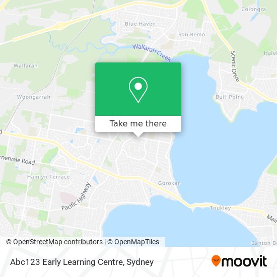 Abc123 Early Learning Centre map