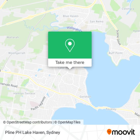 Pline PH Lake Haven map