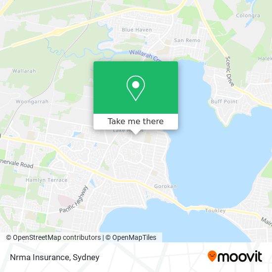 Mapa Nrma Insurance