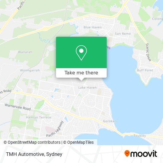 TMH Automotive map