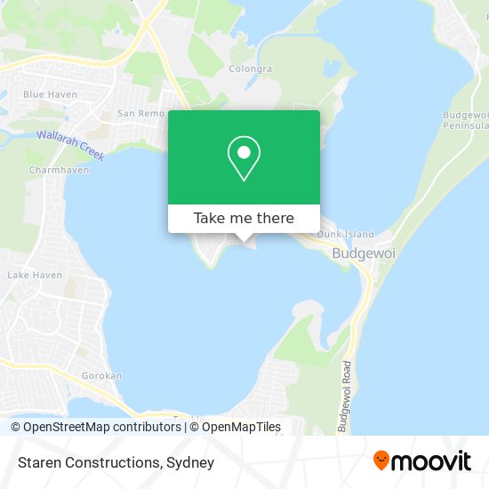 Staren Constructions map