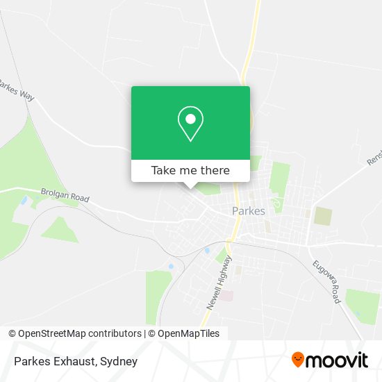 Parkes Exhaust map