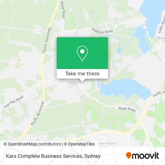 Kars Complete Business Services map