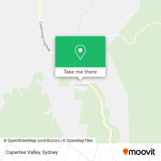 Capertee Valley map
