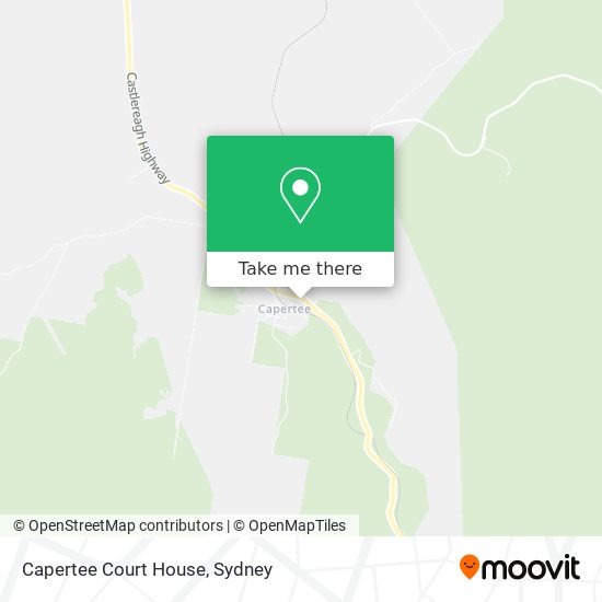 Capertee Court House map