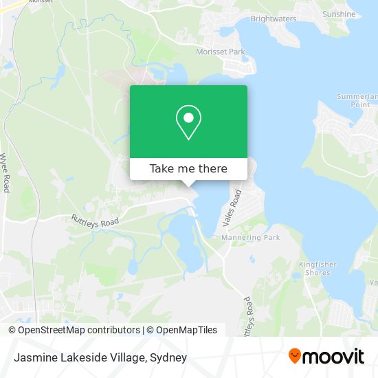 Jasmine Lakeside Village map