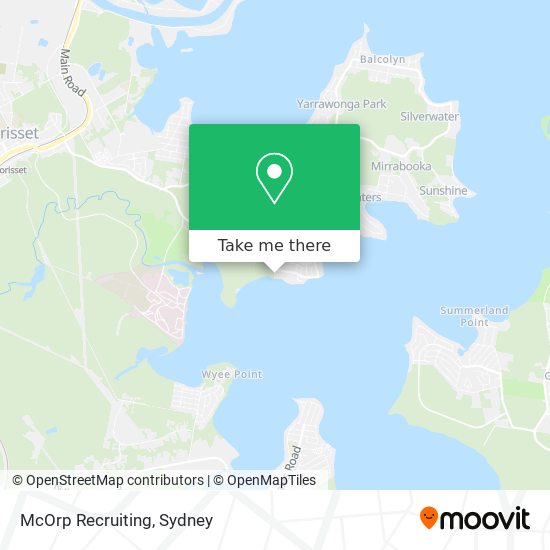 McOrp Recruiting map