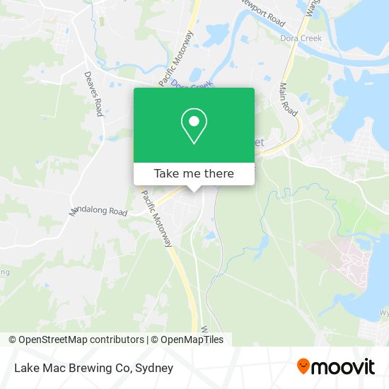 Lake Mac Brewing Co map