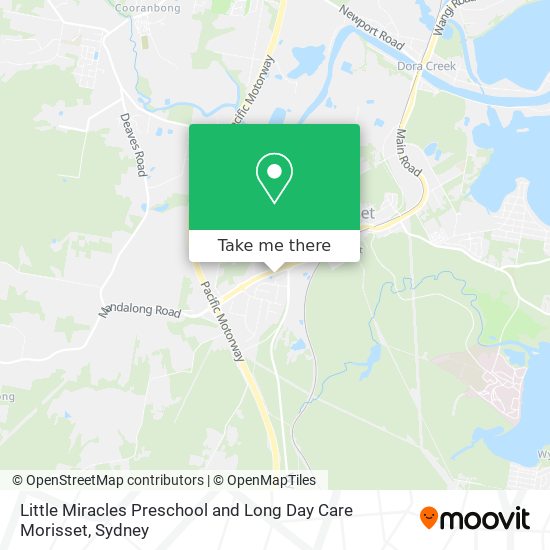 Little Miracles Preschool and Long Day Care Morisset map