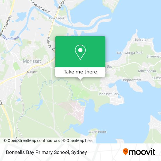 Bonnells Bay Primary School map