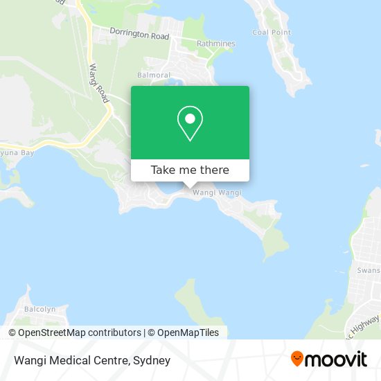Wangi Medical Centre map