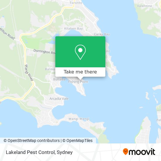 Lakeland Pest Control map