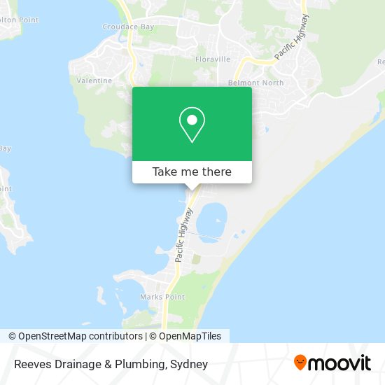 Mapa Reeves Drainage & Plumbing