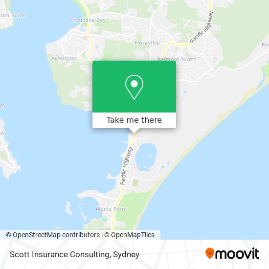 Mapa Scott Insurance Consulting