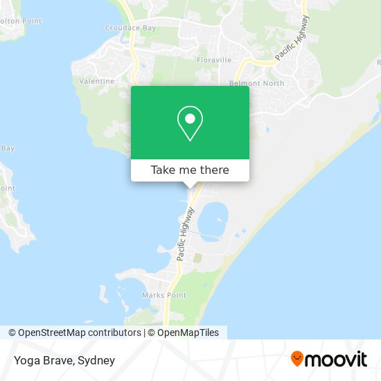 Yoga Brave map