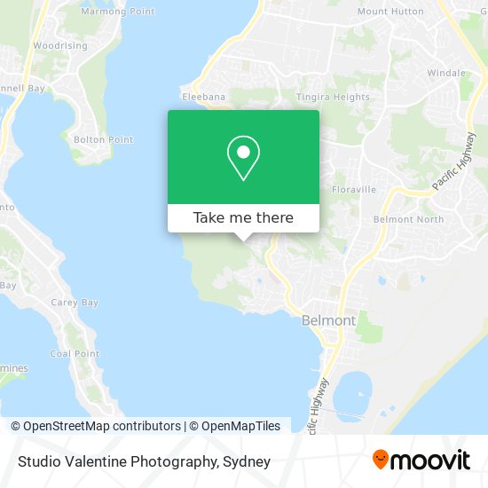 Studio Valentine Photography map