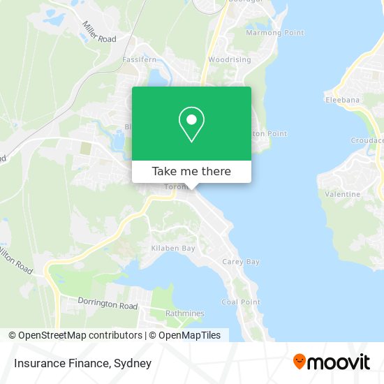 Insurance Finance map