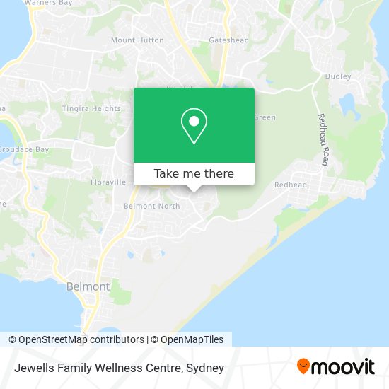 Jewells Family Wellness Centre map