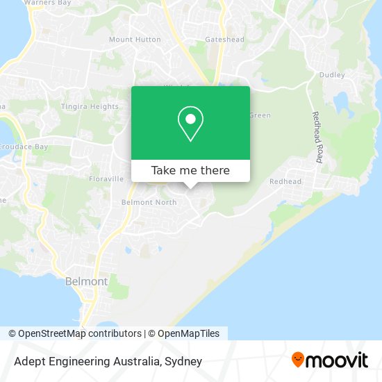 Adept Engineering Australia map