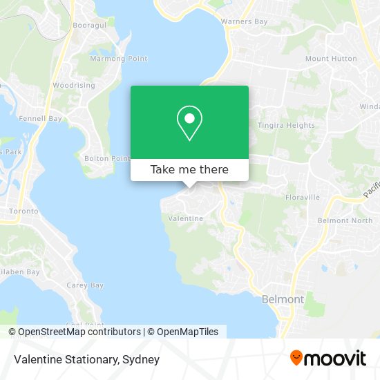 Valentine Stationary map