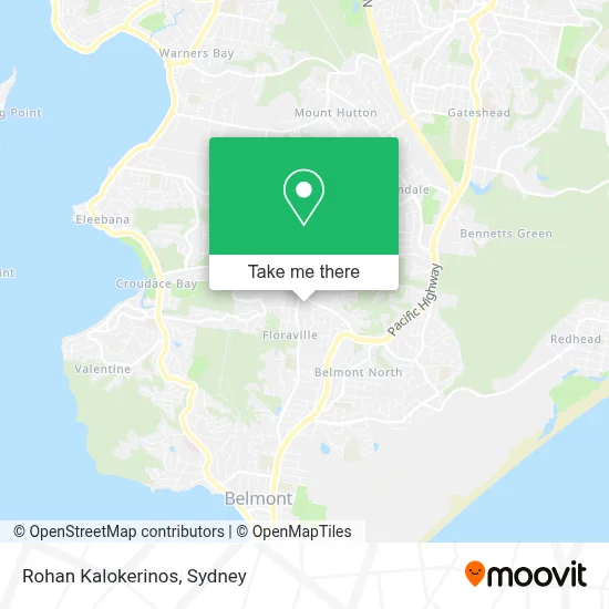 Mapa Rohan Kalokerinos