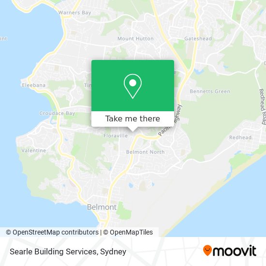 Searle Building Services map