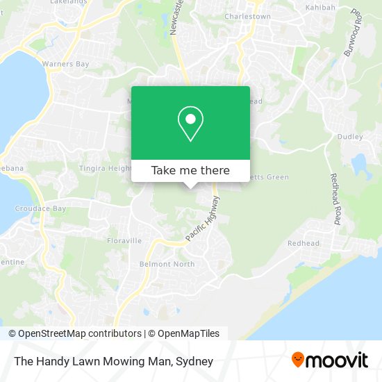 Mapa The Handy Lawn Mowing Man