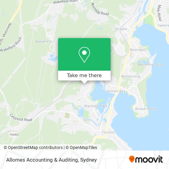 Allomes Accounting & Auditing map