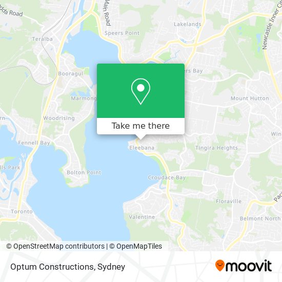 Optum Constructions map