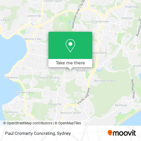 Paul Cromarty Concreting map