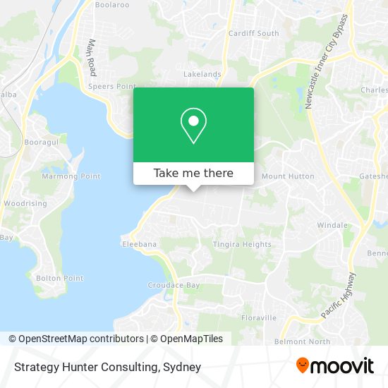 Strategy Hunter Consulting map