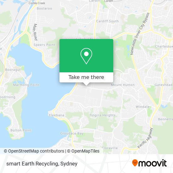 smart Earth Recycling map